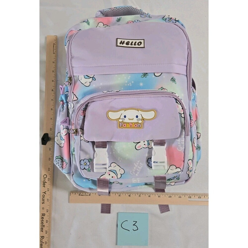 Cartoon Cinnamoroll High-Capacity Backpack Girl Student Schoolbag